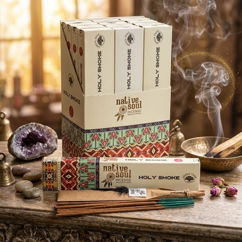 Native Soul Holy Smoke Incense Sticks 15g Pack