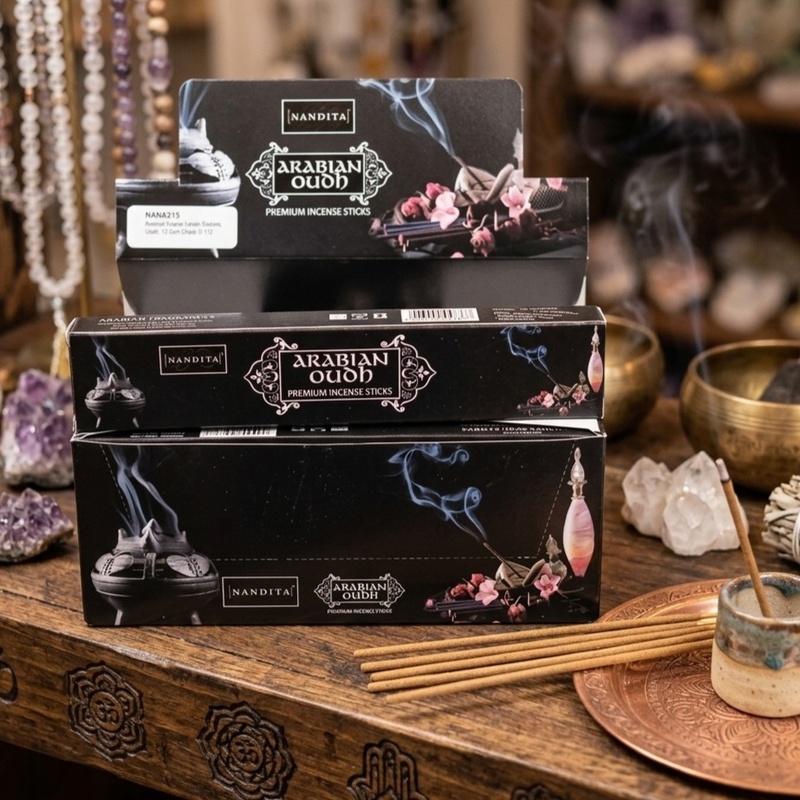 Nandita Arabian Oudh Incense Sticks 15g Pack