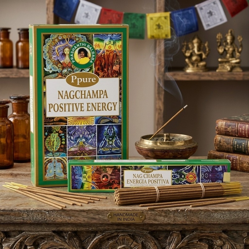 Ppure Nagchampa Positive Energy Incense Sticks 15g