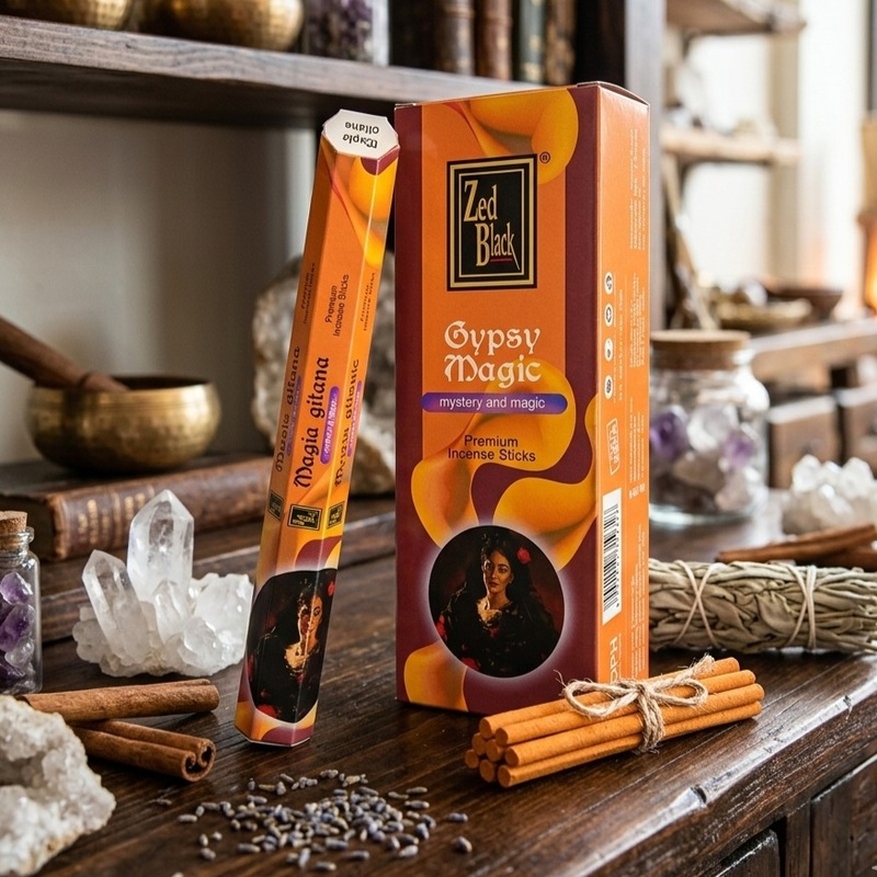 Zed Black Premium Incense Sticks - Gypsy Magic