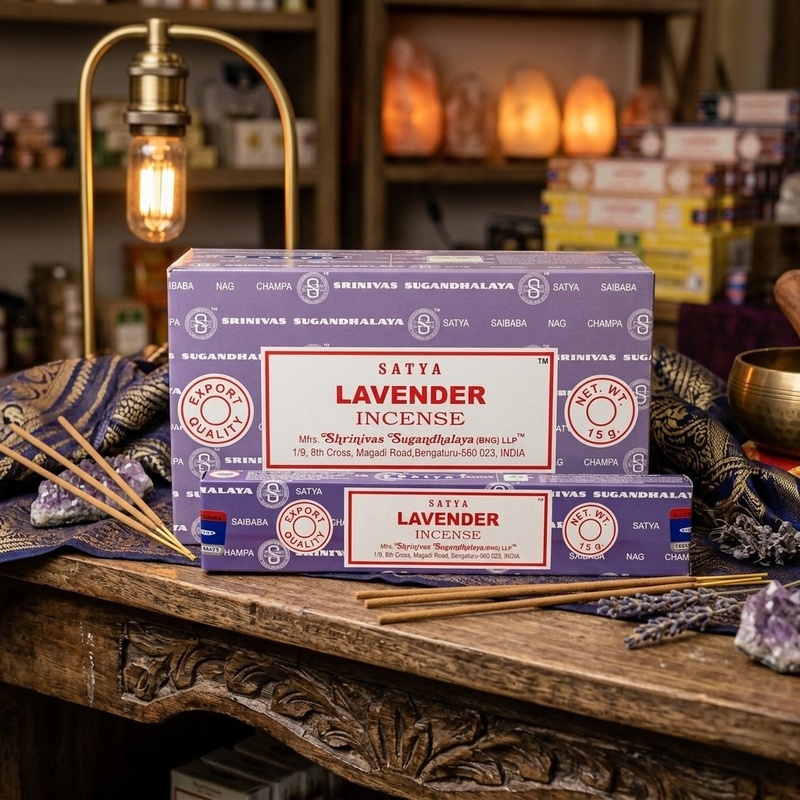 Tulasi Nag Champa and Lavender Incense Sticks 15g Pack