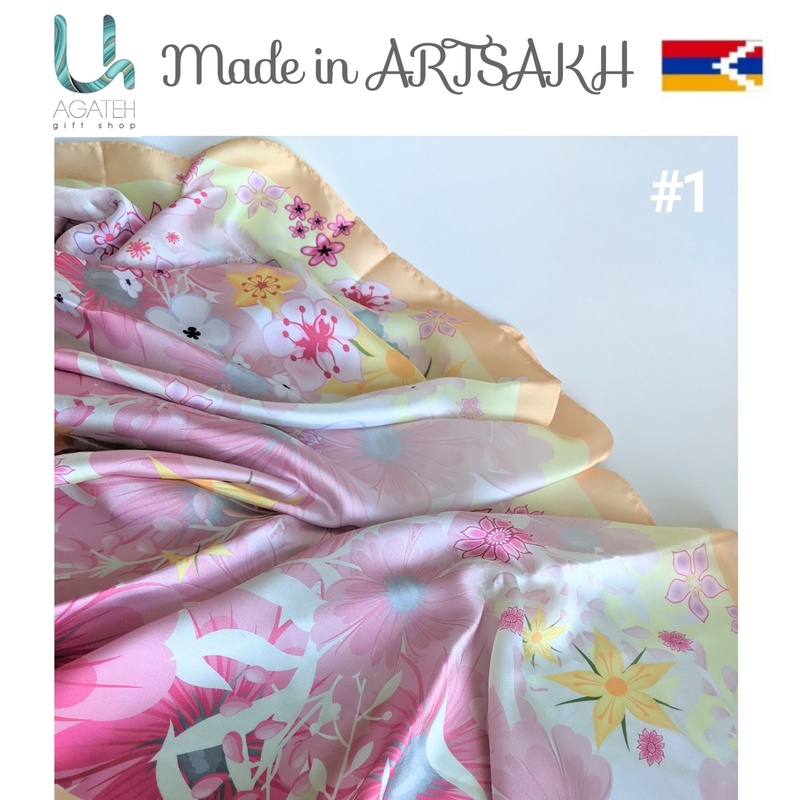 Silk scarf - Made in Artsakh -