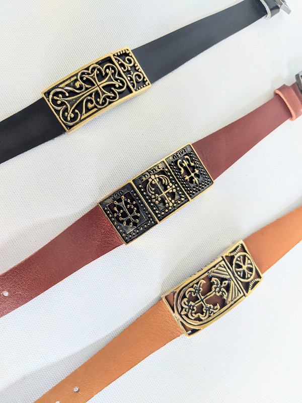 Khachkar Handcrafted Bracelet - Copper