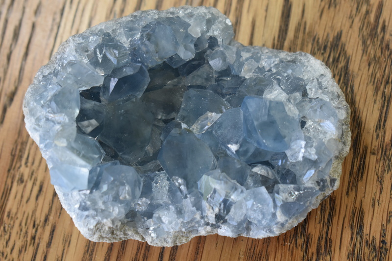 Celestite Cluster 369g