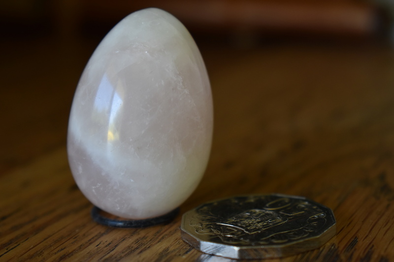 Rose Quartz Egg 62g