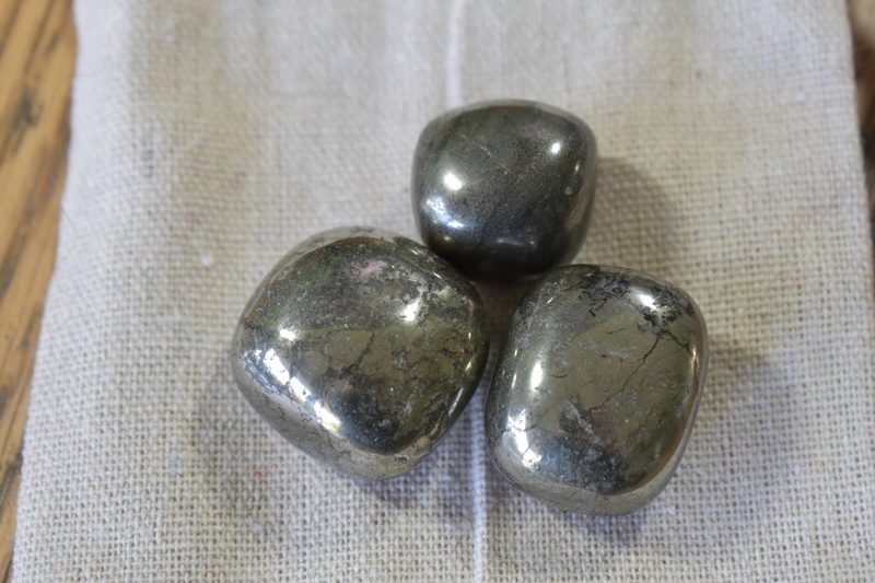 Chalcopyrite Tumbles 100g