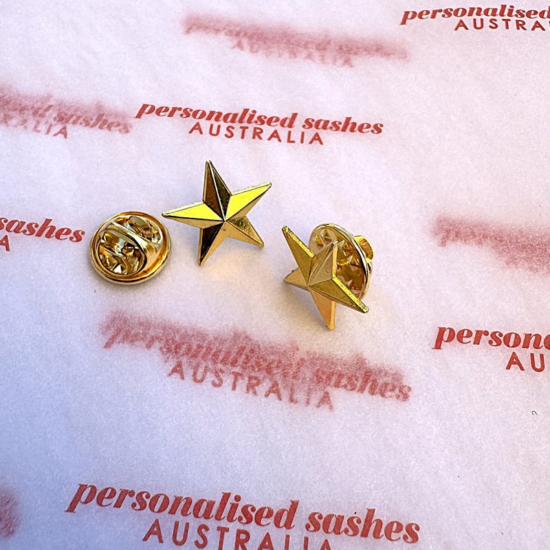 Gold Star Pin