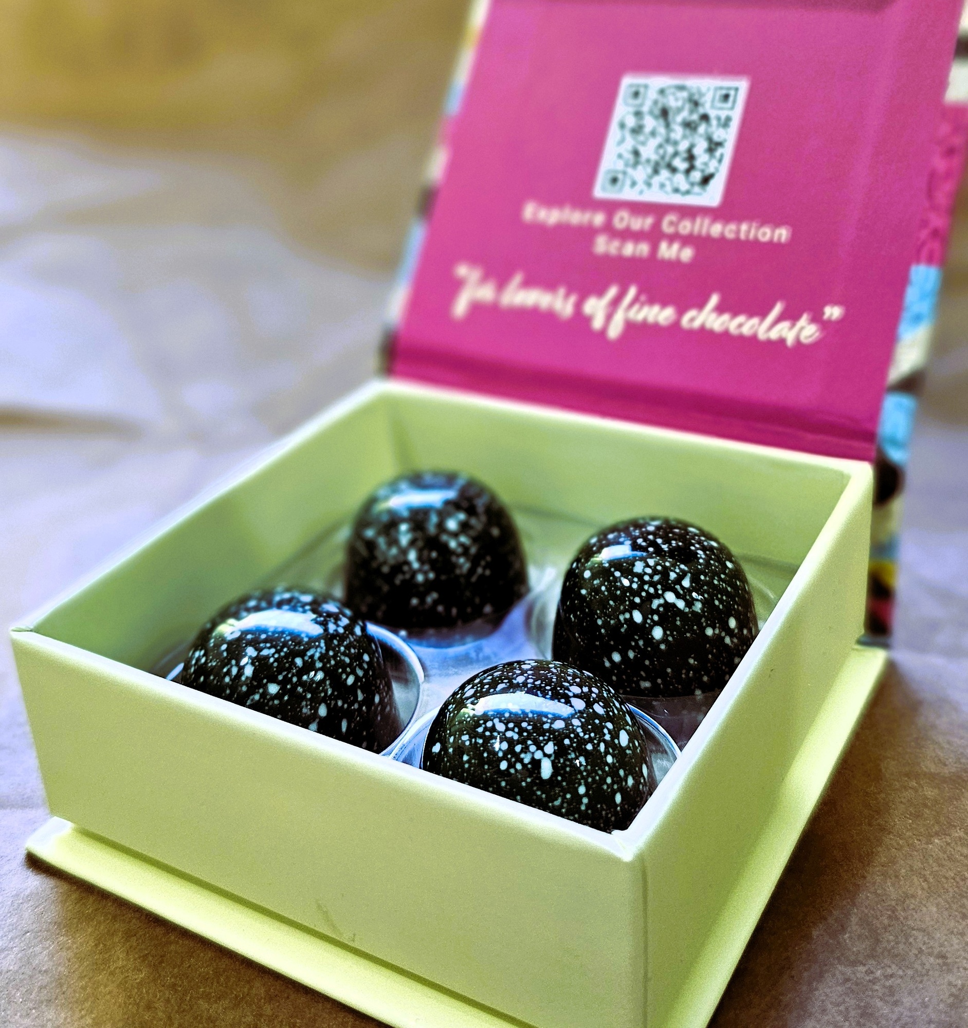 Peppermint Butter Caramel Bonbons